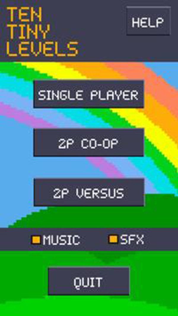 十个小的水平图1