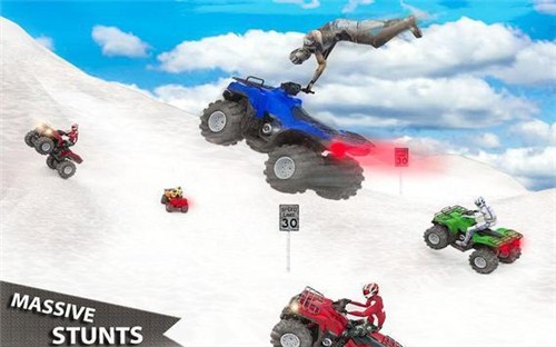 雪上测试四轮赛车图1