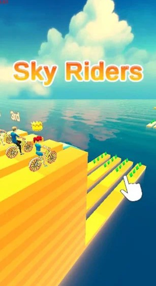 天空自行车手游戏安卓版（Sky Bikers）图3