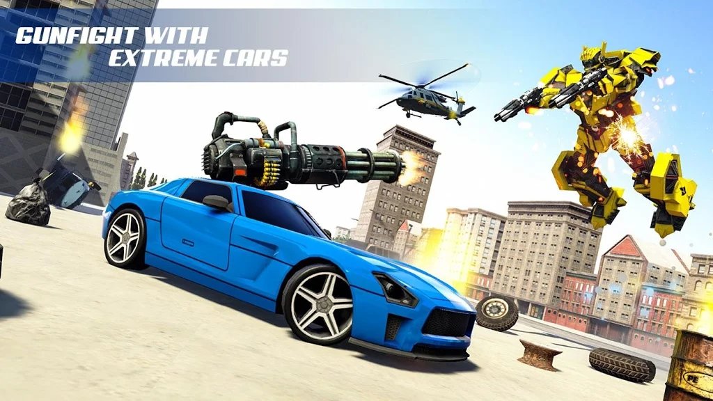 科莫多龙变形机器人射击图1