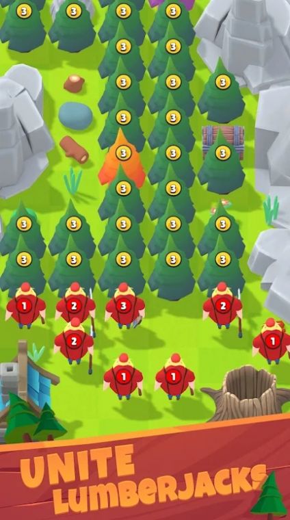 空闲的伐木工人图1