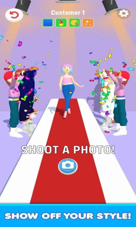 定制时尚牛仔裤图2