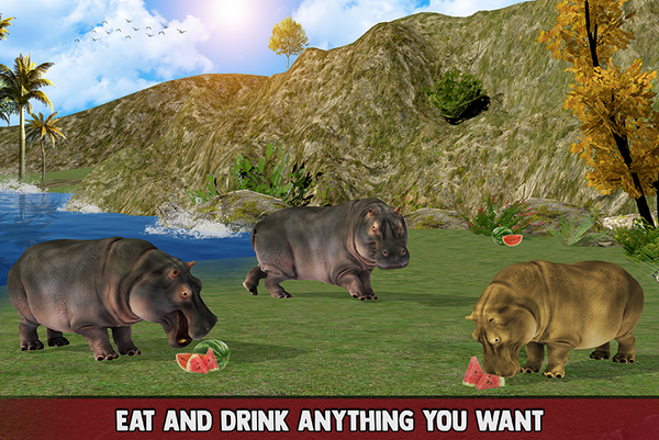 愤怒的河马模拟器图1