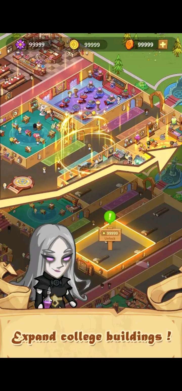 闲置魔法学校图1