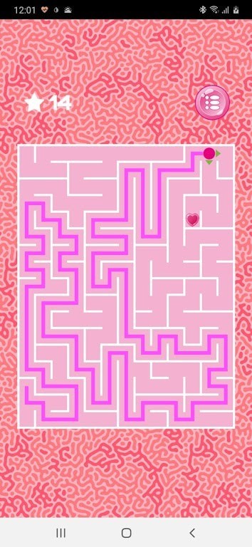 粉红色迷宫图1