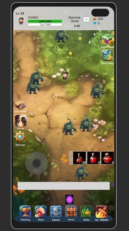 异世界森林传说勇者冒险游戏手机版图2