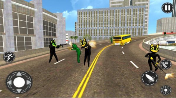 卡通猫僵尸之城图1