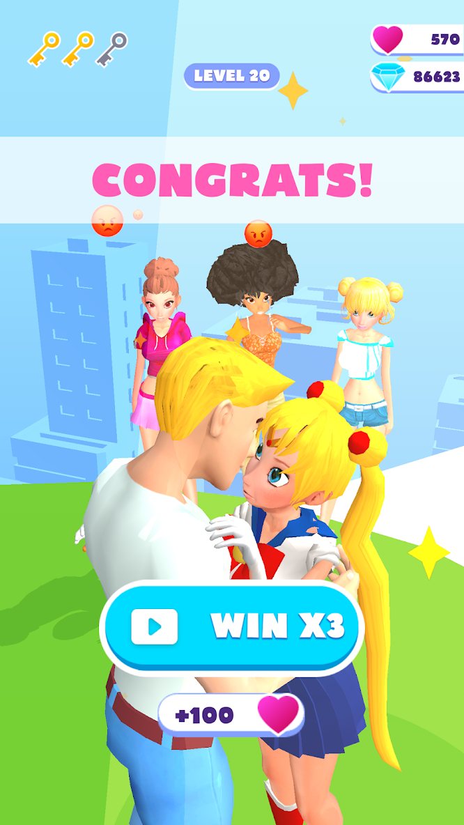 美妆之路无限金币版图4