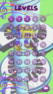 螺旋3D像素钢琴砖图2