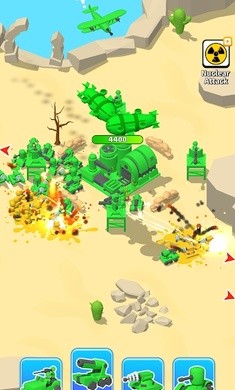 玩具军抽签防守图1