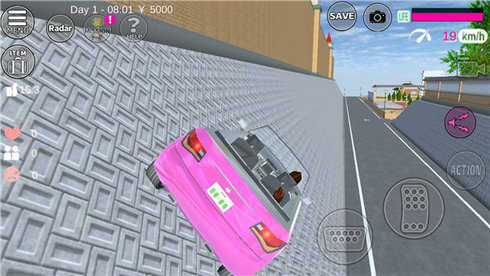 樱校mod版新增动作敞篷车中文版图2