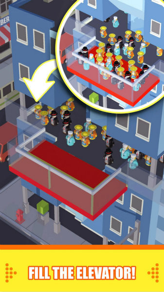 拥挤电梯最新版图1