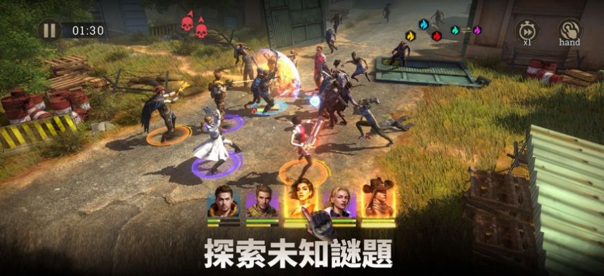 僵尸大潮无尽战争官方中文版（Zombiflux Sleepless War）图1