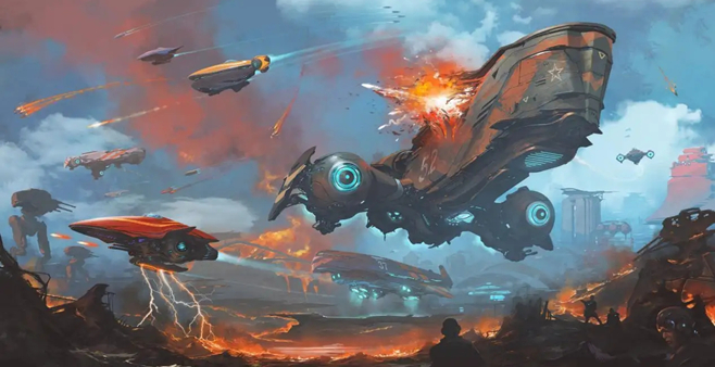 未来科技感十足的游戏