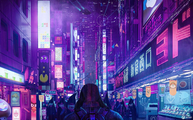 类似赛博朋克的风格游戏