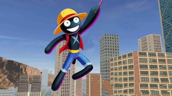 海贼王火柴人绳索英雄图4