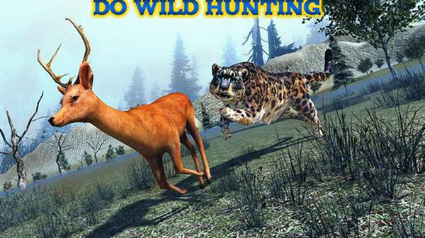 森林雪豹模拟图3