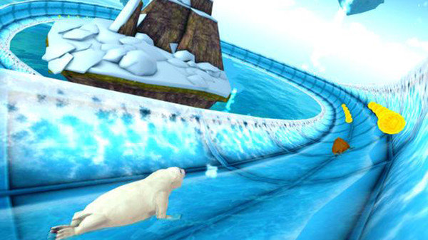 北极动物冻水滑块图2