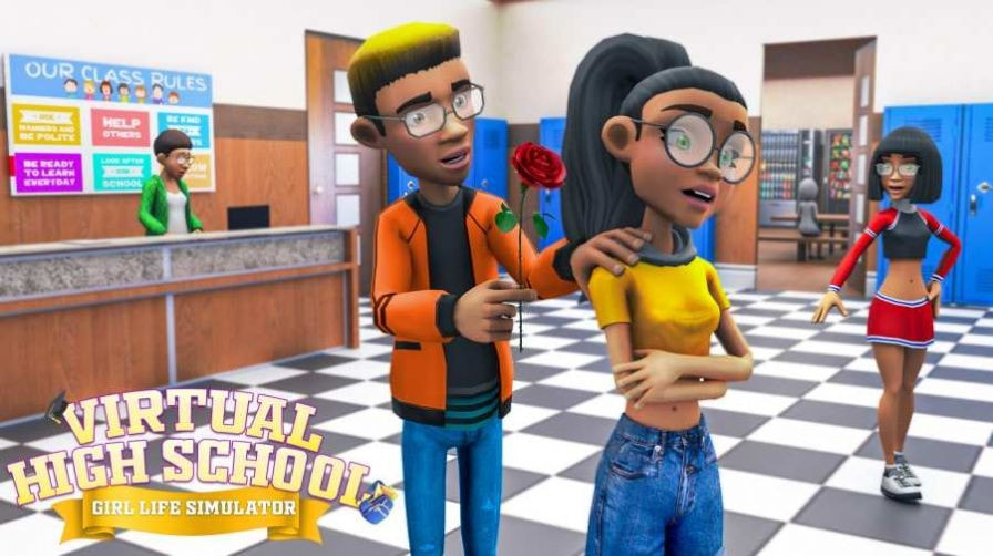虚拟女高中生生活模拟器图2