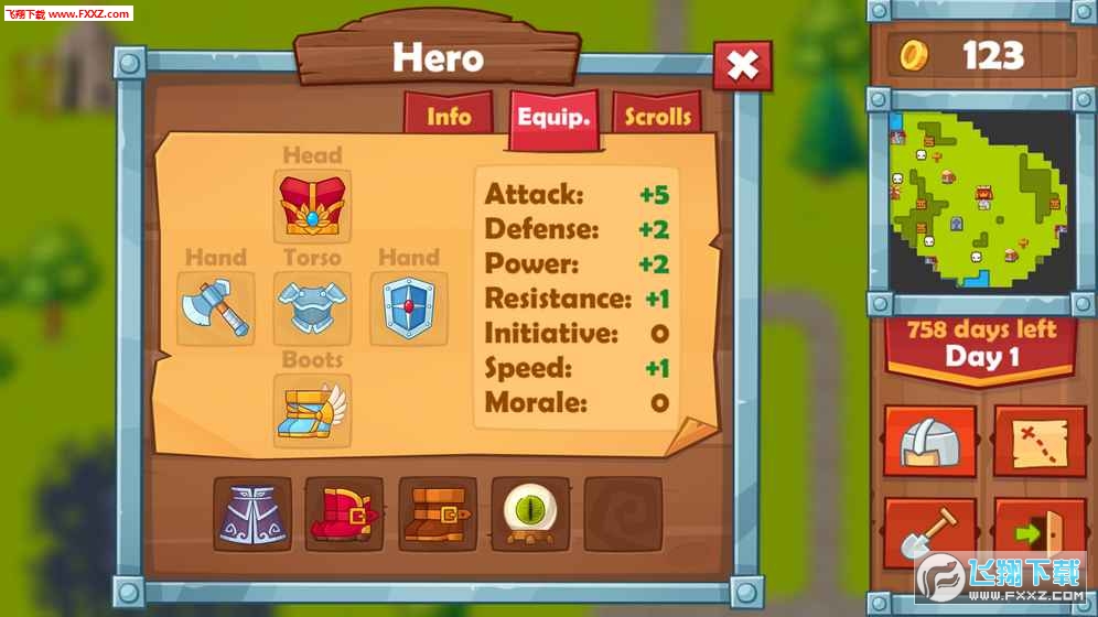 英雄2不死领主中文版图3