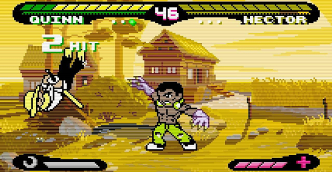 横版格斗像素风游戏