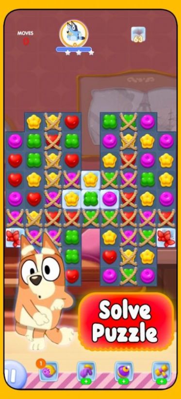 蓝色糖果消除图1