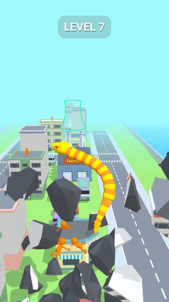 贪吃蛇摧毁城市图2