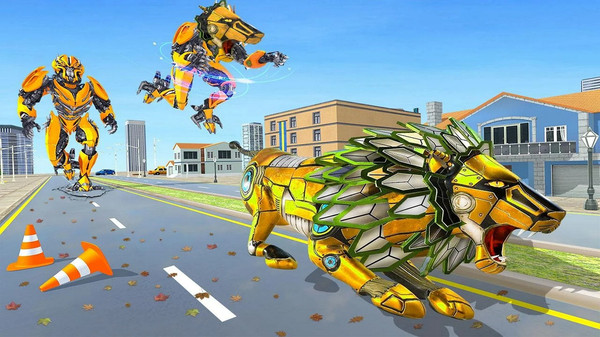 狮子变形机器人手游图3