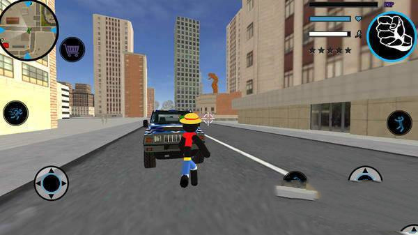 海贼王火柴人绳索英雄图2