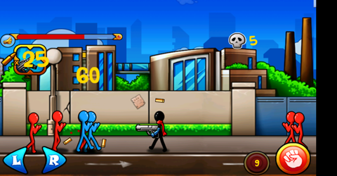 火柴人闯关的手机游戏