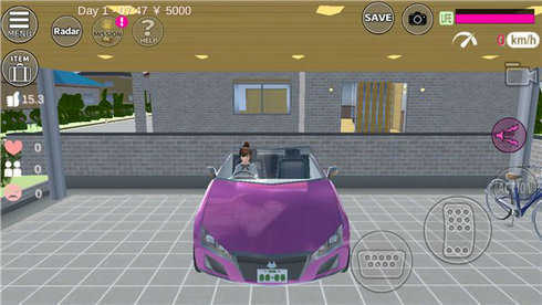 樱校mod版新增动作敞篷车中文版图4