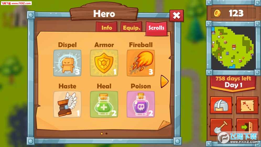 英雄2不死领主中文版图1