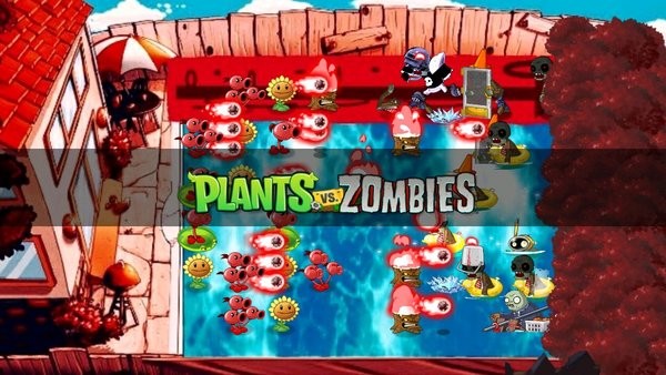 植物大战僵尸血红版完整版图1
