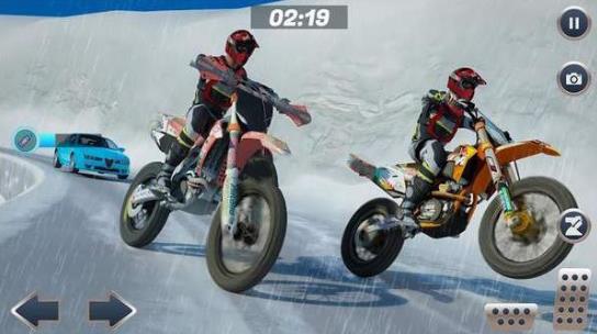 真实雪地摩托大赛3D游戏安卓版图1