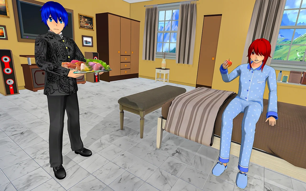 动漫怀孕模拟妈妈图3