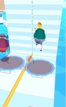 身体放大赛跑图1