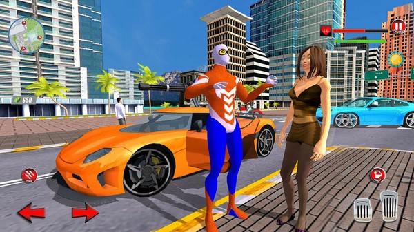 忍者飞行蜘蛛绳英雄图2