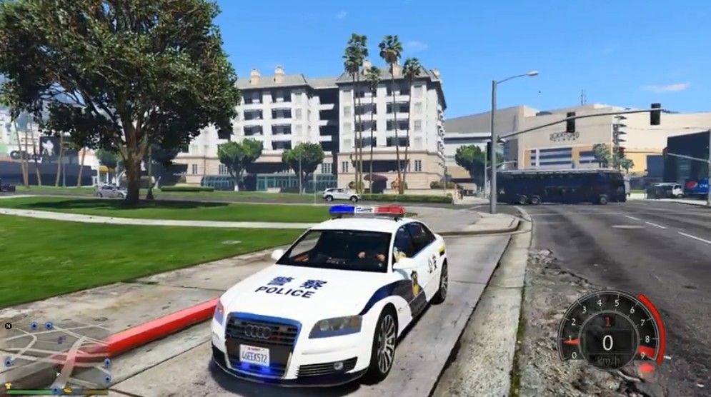 奥迪警车模拟器图2