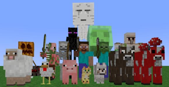 我的世界珍妮和苦力怕原版