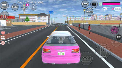 樱校mod版新增动作敞篷车中文版图3