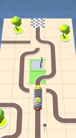 电车轨道拼图图1