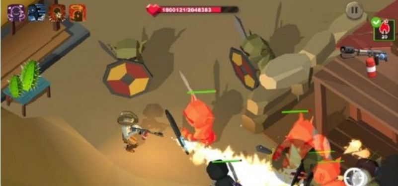 致命牛仔僵尸骨头杀手图1