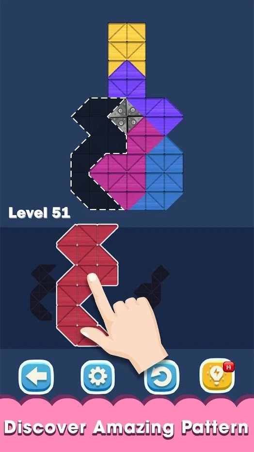 方块六边形拼图图2