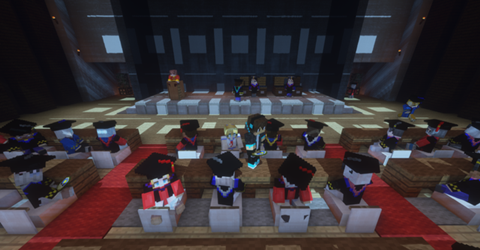 我的世界举办毕业派对