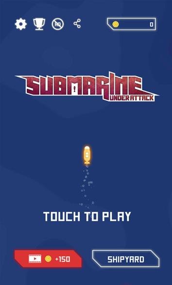 被攻击的潜艇图1