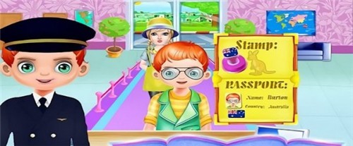 机场假期旅行图1