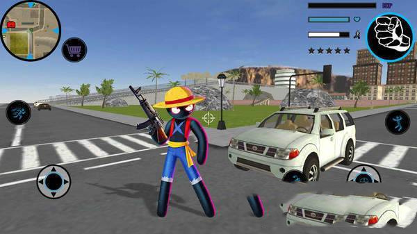 海贼王火柴人绳索英雄图3