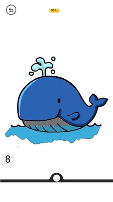 数字填色画画动物世界图3