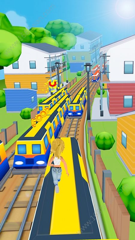 地铁冲浪村运行3D图1