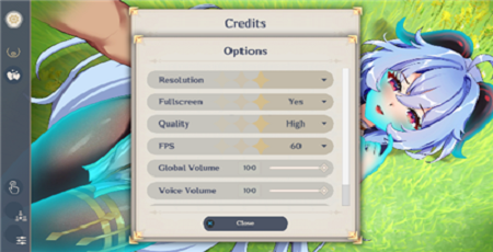 甘雨触摸汉化版中文版图1